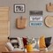 Farmhouse Home Decor Family Wall Decor for Living Room Thankful Grateful Blessed Wall Decor 16"x5" Blessed Sign Kitchen Wall Art